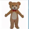 Профессиональная фабрика Хэллоуин Красная галстук Медведь костюм медведь талисман талисма