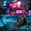 LED 천장 조명 기울기 플러시 마운트 마운트 12 인치 30W 스마트 천장 조명 RGB 색상 변경 블루투스 WiFi 앱 제어 2700K-6500K DIMMABLE 음악과 동기화