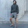Short ample de couleur unie Marque S 6 Chemises amples au genou Pantalons de survêtement design pour hommes