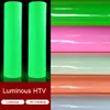 1 sheet 25cmx100cm Luminous Heat Transfer noctilucent Heat Press Machine Tshirt Iron On HTV 244p9393551