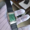 27x46mm reverso watch новейшее зеркальное лицо Ультра тонкое 3978480 из нержавеющей стали Япония Кварц Мужчины Женщины смотрят высококачественные водонепроницаемы