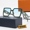 Wysokiej jakości marka Kobiety Okulary przeciwsłoneczne naśladowanie luksusowe okulary słońca Ochrona UV Protection Men Designer Gradient Fashion Womenki z oryginalnymi pudełkami 6193