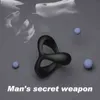 Erotica Adult Toys 5PC Men's Ring Time-Delay Collar Silicone Ring Cock Male Sun Fine Erection Ring Sex Toys For Men Adult Products Couple Rings 220507