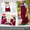 Aprons Bib Unisex Commercial Apron Resistant Kitchen Bbq Crafting For Women M amwTD7438599