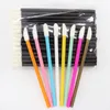 200 pcs Disposable hollow Lip Brush stick Gloss Wands Applicator Makeup Brushes Portable Extension Cosmetic Beauty Tools 220722