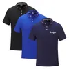 Hombres Polo Camisa Oficina de Negocios Señora Mujeres Casual Polos Sólidos Tops Personalizado Masculino Femenino Jerseys de manga corta Ropa transpirable 220623