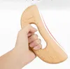 New Arrival Wood Gua Sha Beech Scraping Wooden Guasha Massage For Back Neck Body Meridian