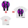 Phechion Men Mulheres DIY 3D Impresso de manga curta camiseta Moda Sport Sport Hip Hop Tops de verão L01 220704