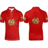 Arménie jeunesse sur mesure nom numéro po rouge noir vert t-shirts bras pays Polo drapeau de la nation arménienne suis vêtements 220608