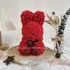Dekorative Blumenkränze, 25 cm, künstliche Rose für Ostern, handgefertigtes Geschenk, süßes Geschenk, Blume, Geburtstag, konservierter Hase, dekorative Dekoration