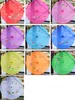 Home Adults Chinese Handmade Fabric Umbrella Fashion Travel Candy Color Oriental Parasol Umbrellas Wedding Party Decoration Tools ZC1260