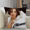 وسادة العلبة Musife Chenoa Pillowcase Custom Square Cover Zipper 45 45cm Drop Casepillow