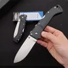 New Flipper 30ULH Folding Blade Knife 9Cr18Mov Satin Drop Point Blade Nylon Fiber Handle EDC Pocket Knives With Retail Box