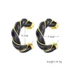 Boucles d'oreilles Stud Hoop 2024 TENDANCE POUR FEMMES GÉOMÉTRIE LURXE BRANDE DE LUXE STUD CARE CREATIN