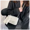 Lattice small women trend fashion chain Single Messenger Bags 80% off shop online
