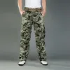 28-40 Offerta speciale Promozione Mens Jogger Autunno Matita Uomo Camouflage Militare Comodo Pantaloni cargo Camo Joggers 201126