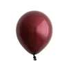 130 pcs Ruby Balão Vermelho Garland Kit de Ouro Chrome Latex Balões Dupla Camadas VERMELHAS Globo para decorações de festa de aniversário de casamento AA220314