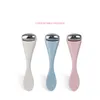 Mini Metal Eye Beauty Instrument Face Massage Rostfritt stål Ice Roller Alloy Ball Eyes Introduktion Instrument Pink Blue White Free Ship GHL 500