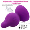 Woman sexy Strong Suction Nipple Sucker Pussy Pump Breast Enlarge Vibrator Toy for Women Powerful Tongue Oral Sucking