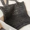 2022 luxe ontwerpers Grote capaciteit strandtassen Casual boodschappentas vrouw tote Schouder Mode klassieke vrouwen zomer weefsel Nylon lederen Crossbody lady handtassen