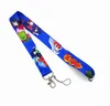 Cell Phone Straps & Charms 10pcs Japan Inuyasha cartoon Keys Mobile Lanyard ID Badge Holder neck Rope Keychain boy girls wholesale DIY Party Good Gifts 2022 #107