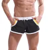 Mode sport shorts män avslappnad sommar andas manliga strand shorts lös elastisk midja 220715