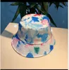 2022 Fashion Bucket Hat for Man Woman Street Cap zamontowane czapki 6 kolor z literami wysokiej jakości yiang88