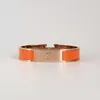 Hoge kwaliteit designer design Bangle roestvrij staal roségouden gesp armband mode multicolor sieraden heren en dames armbanden