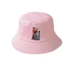 Berets Anime Tokyo Revengers Pink Summer Hat Women Men Panama Bucket Cap The Design Flat Visor Harajuku Fisherman