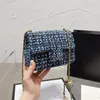 10A CC Bag France Womens Classic Mini Flap Tweed Crush Ball Bags GHW Matelasse Chain Crossbody Schouder Luxe Designer Outdoor Sacoche Pochette Handtas