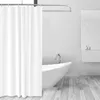 고리가있는 맞춤형 방수 샤워 커튼 C 디지털 전체 인쇄 폴리 에스테르 욕실 커튼 카펫