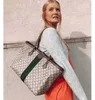2021 modna torebka totes projektant podwójne litery torby na zakupy o dużej pojemności damska modna torba na ramię wysokiej jakości WF2105122