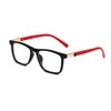 Klassieke Vintage Zonnebril Mannen Vrouwen Vierkant Kunststof Frame Luxe Designer Zonnebrillen Clear Lens Shades Eyewear