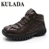 Kulada Super Warm With Winter Winter Shoes Boots for Men Shoe Zapatos Hombre Y200915