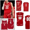 NCAA Custom UW Basketball Stitched College Jersey Sam Dekker Frank Kaminsky Ab Nicholas Ethan Happ Alando Tucker D'Mitrik Trice Brad Davison Nate Reuvers Maillots