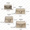 Bayan moda gündelik tasarım lüks dionysus zincir çanta omuz çantaları crossbody el çantası messenger çantaları yüksek kaliteli üst 5A 4 boyutu 400249 476432 421970 499623 kese