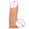 Nxy Dildos Dongs Male Root Thick Large Jj Suction Cup Artificial Penis 7cm Dildo Female Masturbation Device 220507