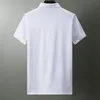 T-shirt moda uomo di design di alta qualità t-shirt polo casual tinta unita manica corta girocollo estate traspirante uomo top allentato taglia asiatica M-XXXL