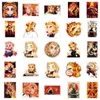 52Pcs Anime Rengoku Kyoujurou Stickers Demon Slayer Kimetsu No Yaiba Sticker Graffiti Kids Toy Skateboard car Motorcycle Bicycle Sticker Decals Wholesale