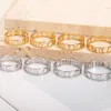 18K Edelstahl ausgehöhlter Ring geometrische herzförmige römische Ziffern Ringe für Frauen Schmuck