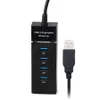 4 arada 1 USB Hub 3.0 Yüksek Hızlı 5Gbps 4ports Extender USB bilgisayar ayırıcı Kablo Black Beyaz Opp Çantalar