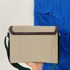 Luxurys Designers Men Messenger Shourdled Bag Briefcase Pouches Tote Black Web Tiger Snake Handbag