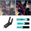 2.4G 5G 1200 Mbps USB Kablosuz Ağ Kartı Dongle Anten AP WIFI Adaptörü Çift Bant Wi-Fi USB 3.0 LAN Ethernet 1200M