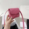 5 kolorów mini designerska torba klasyczna crossbody luksusowe torby na ramię torebka skórzana klapa vintage kobiety krzyżowe palety dama