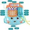 赤ちゃんのおもちゃ0 12か月モンテッソーリミュージカルピアノ電話おもちゃのためのおもちゃ