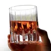 Luksusowe krystalicznie przezroczyste szkło whisky ciężkie szkło do picia