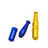 small mini Portable Torpedo Shaped Metal Pipe Aluminum Alloy Baseball tobacco pipe