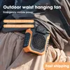 Taille Mini Tragbare Fan Turbo USB Aufladbare Fan 6000 mAh Batterie Für Camping Outdoor Sport Neck Fan Elektrische