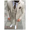 Men's Suits & Blazers 2022 Top Selling Groomsmen Notch Lapel Groom Men Suit Tuxedos Mens Wedding Formal Business Dress (Jacket+Pants+Vest)