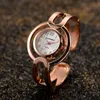 Zegarek na rękę luksusowe zegarek dla kobiet bransoletka kwarcowa kwarc na rękę zegarki damskie 2022 Moda Rose Gold Small Dial Clock Relij Mujerwris